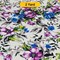 Watercolor Floral Satin Print 58/60" Wide Dull Satin Floral Design 100% Polyester